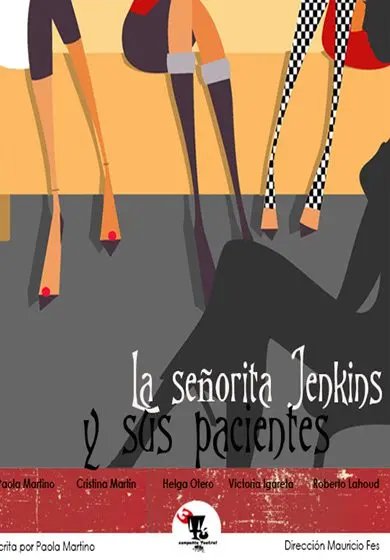 Cartel de La Señorita Jenkins y sus pacientes