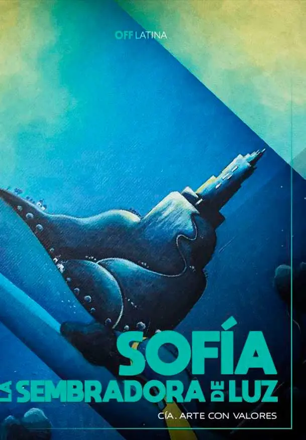 Cartel de Sofía, la sembradora de luz