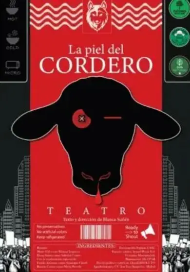 Cartel de La piel del cordero