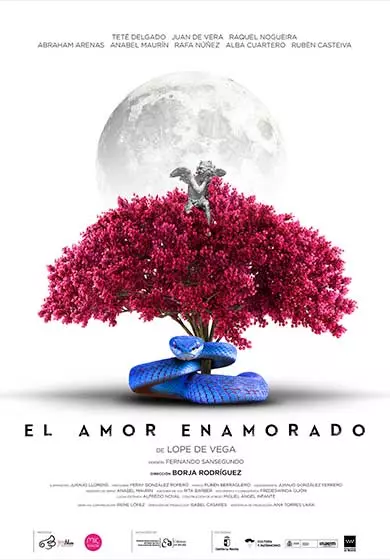 Cartel de El amor enamorado - Borja Rodríguez