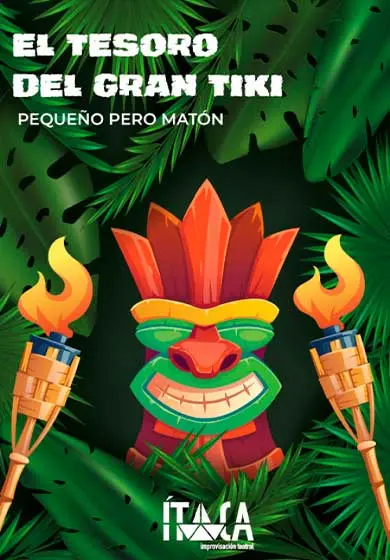 Cartel de El tesoro del Gran Tiki
