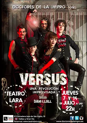 Cartel de Versus, una revolución improvisada