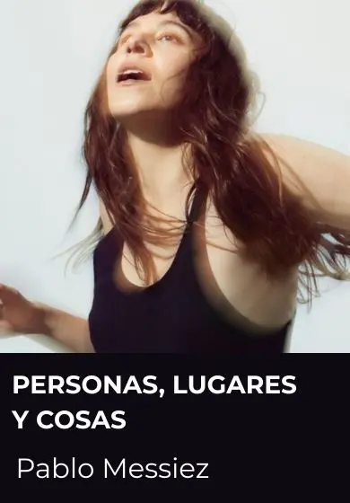 Cartel de Personas, lugares y cosas