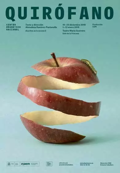 Cartel de Quirófano (Escritos en la escena II)