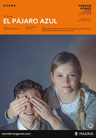 Cartel de El pájaro azul