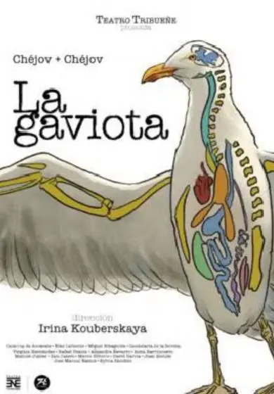 Cartel de La gaviota - Irina Kouberskaya