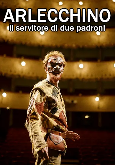 Cartel de Arlecchino, il servitore di due padroni