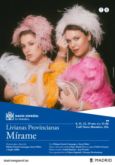 Cartel de Livianas Provincianas: Mírame