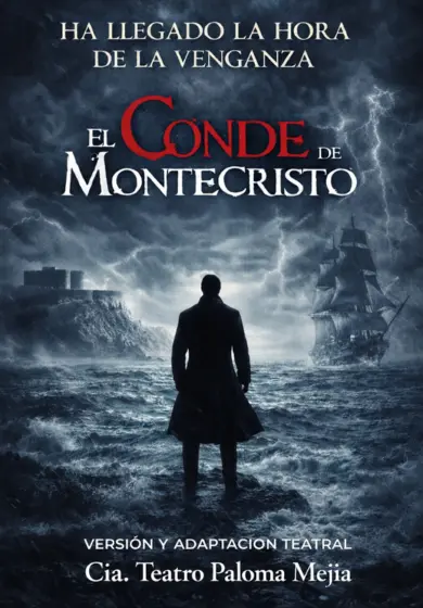 Cartel de El Conde de Montecristo