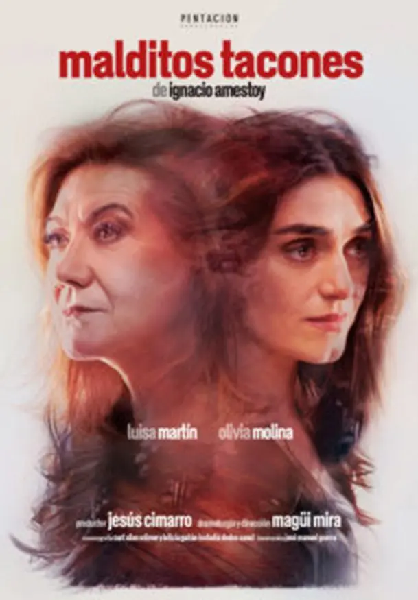 Cartel de Malditos tacones