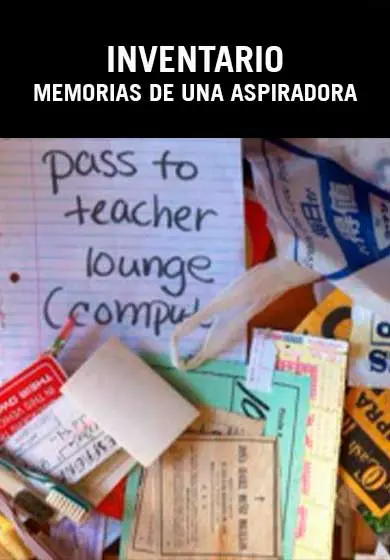 Cartel de Inventario. Memorias de una aspiradora