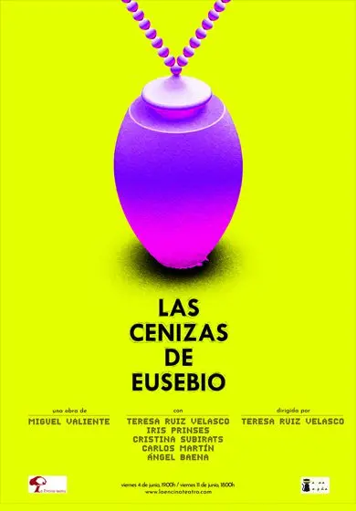 Cartel de Las cenizas de Eusebio
