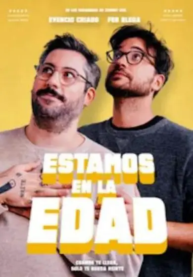 Cartel de Estamos en la edad