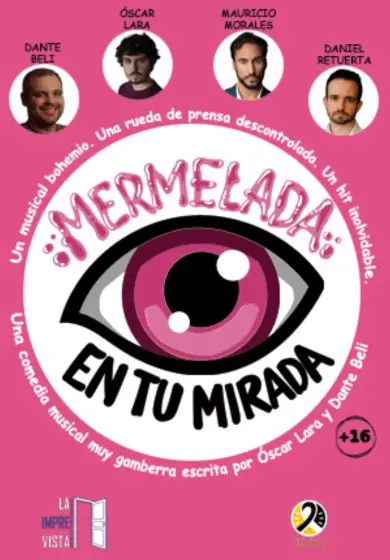 Cartel de Mermelada en tu mirada