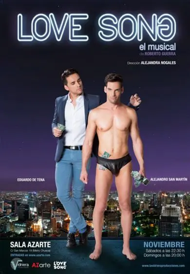Cartel de Love Song, el musical