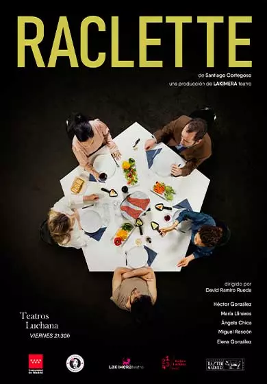 Cartel de La Kimera Teatro: Raclette
