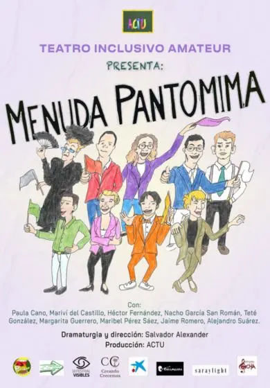 Cartel de Menuda Pantomima