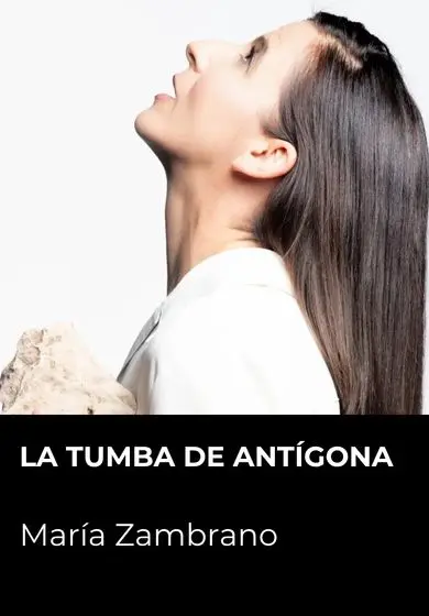 Cartel de La tumba de Antígona