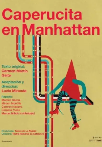 Cartel de Caperucita en Manhattan