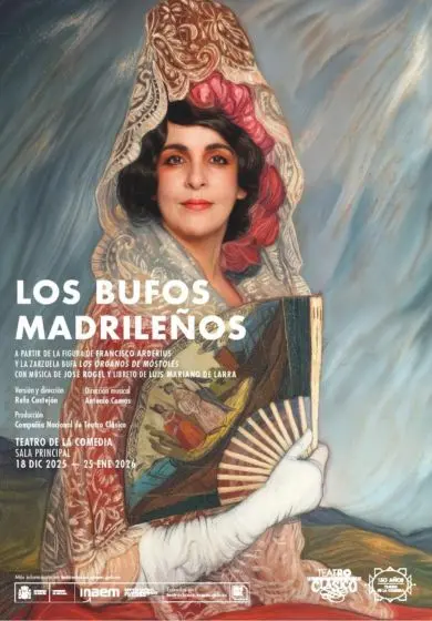 Cartel de Los bufos madrileños